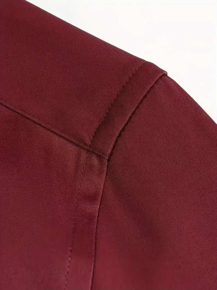 Avabloomly™ | Chemise élégante à manches longues avec boutons