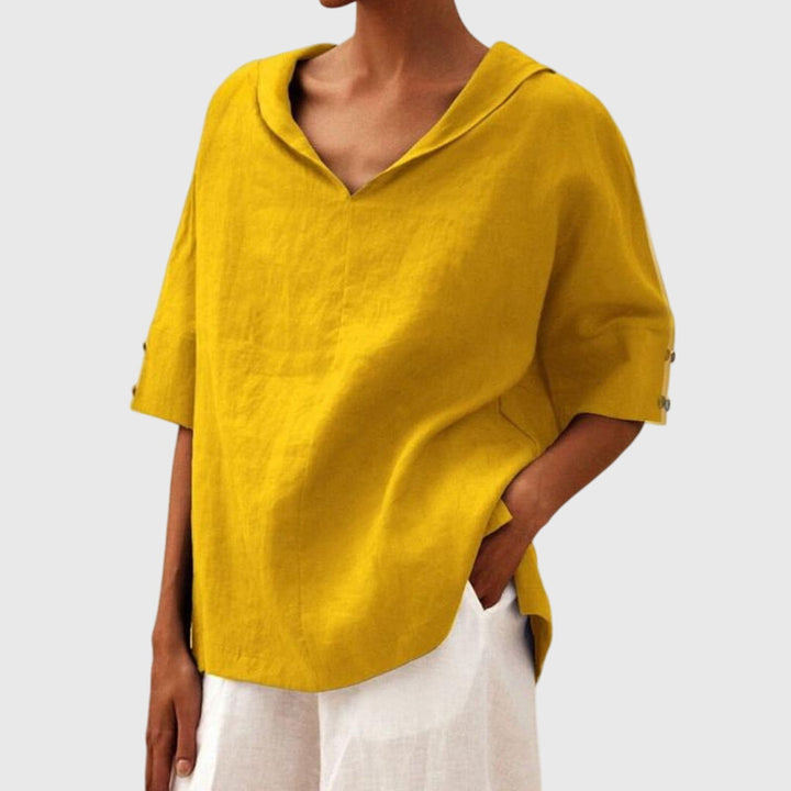 Avabloomly™ | Blouse Casual Coupe Ample