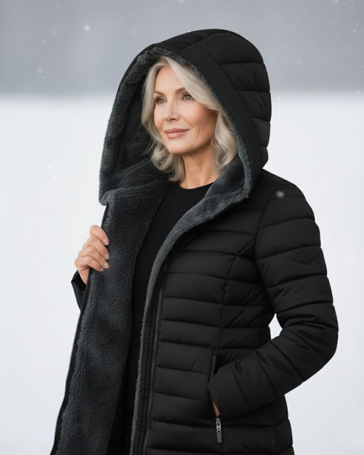 Manteau Maddy Matelassé Doublée En Polaire