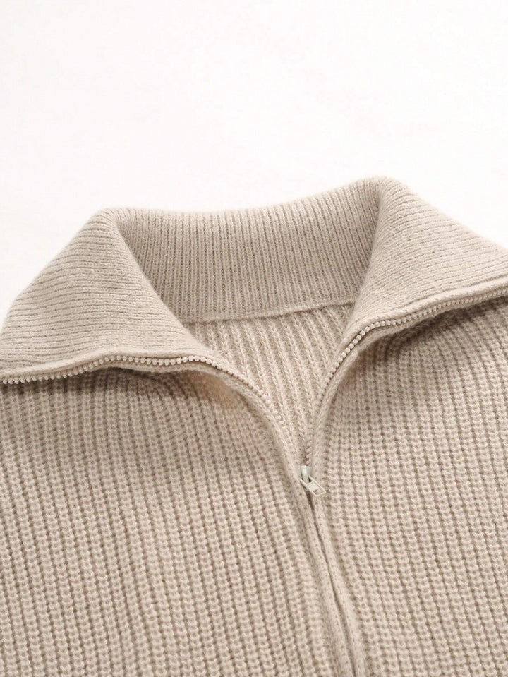 Avabloomly™ | Cardigan zippé