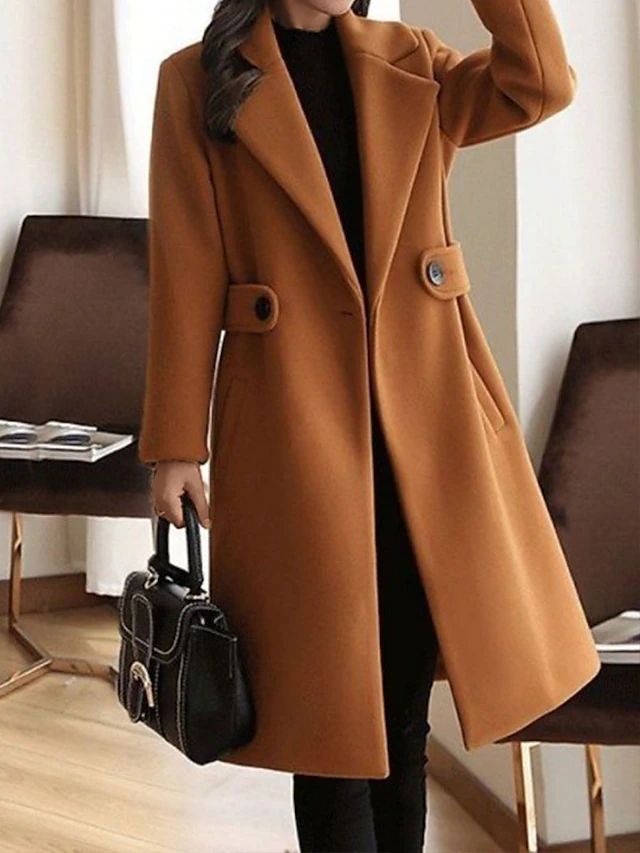 Manteau Ashley Long En Laine