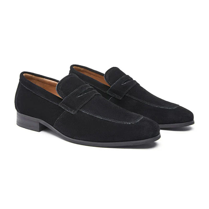 Avabloomly™ | Mocassins à brides en daim
