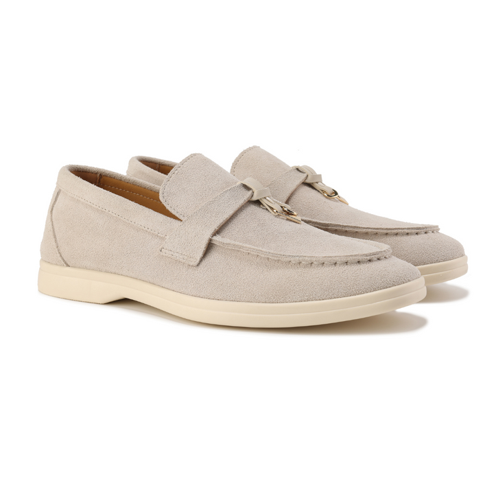 Avabloomly™ | Mocassins en daim Old Money