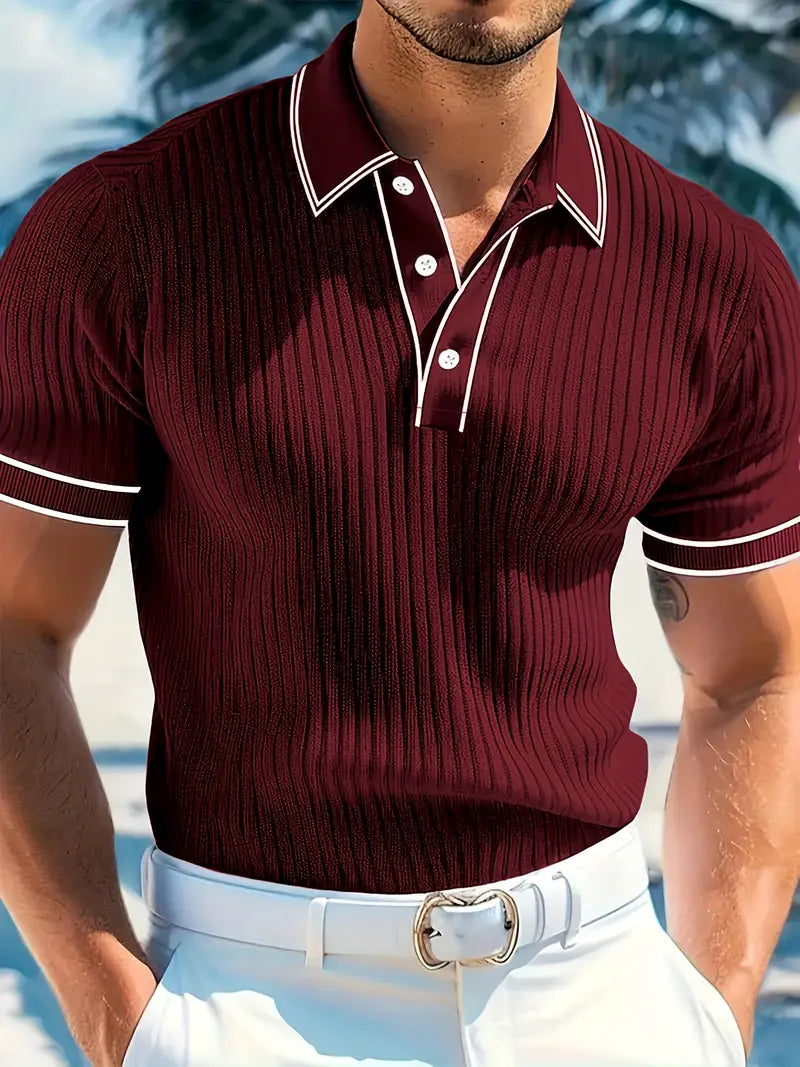 Avabloomly™ | Polo élégant à manches courtes