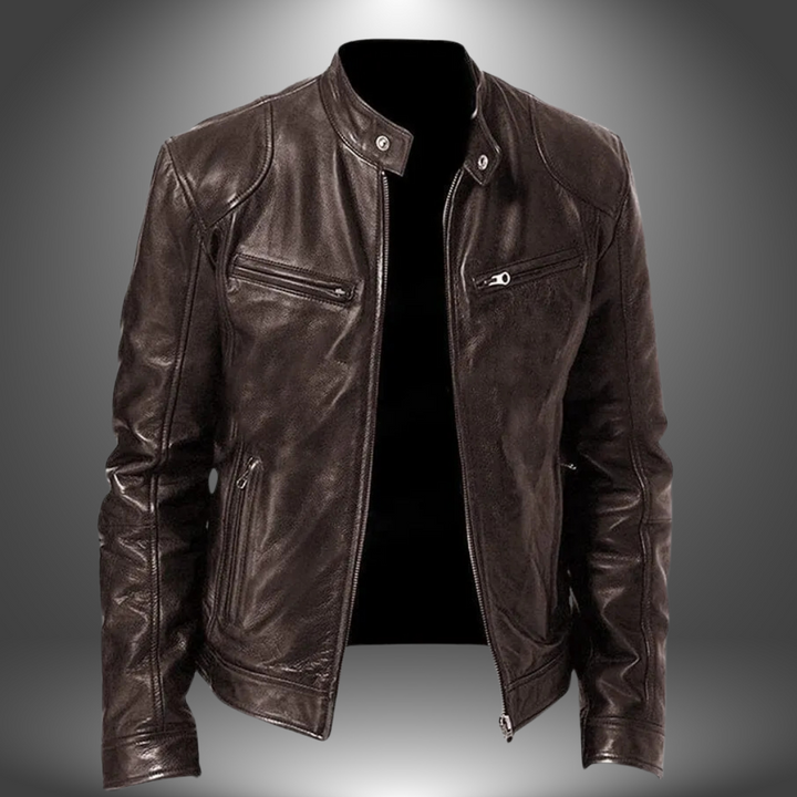 Avabloomly™ - Veste en cuir artisanal pour homme