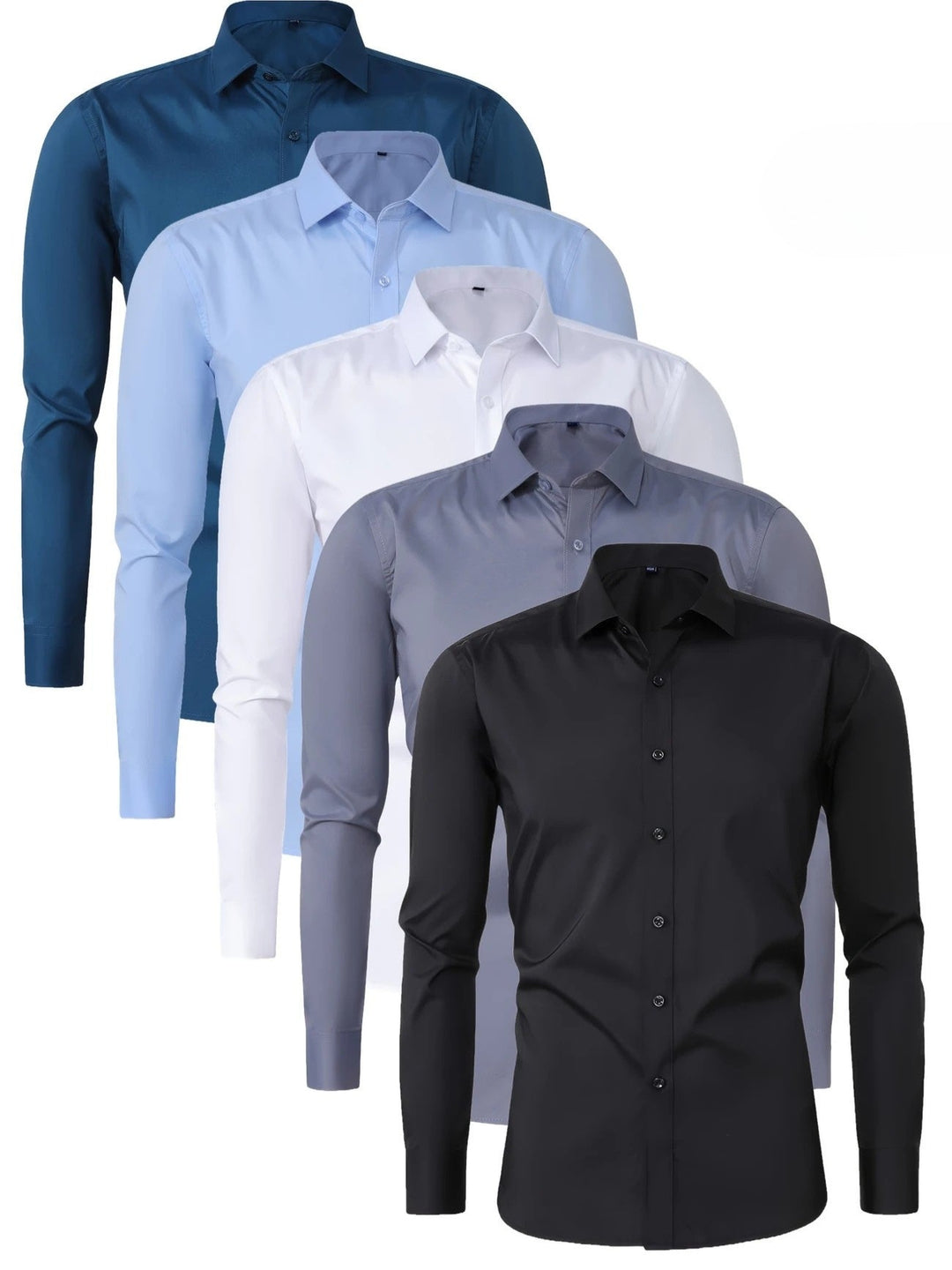 Avabloomly™ | Chemise élégante à manches longues avec boutons