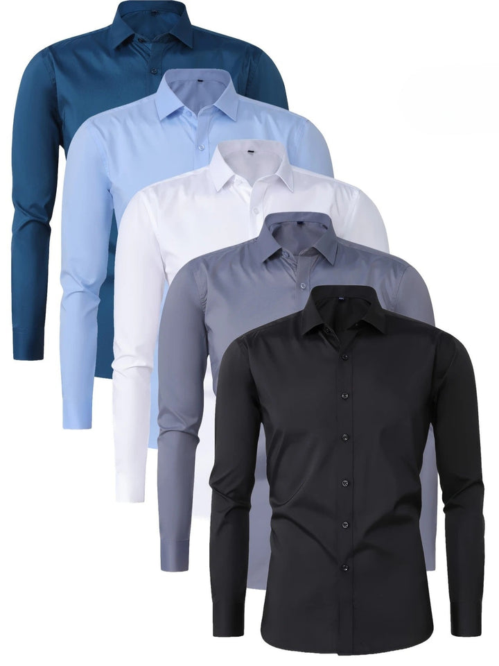 Avabloomly™ | Chemise élégante à manches longues avec boutons