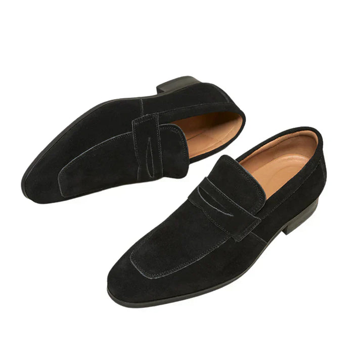 Avabloomly™ | Mocassins à brides en daim