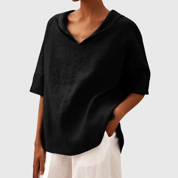 Avabloomly™ | Blouse Casual Coupe Ample