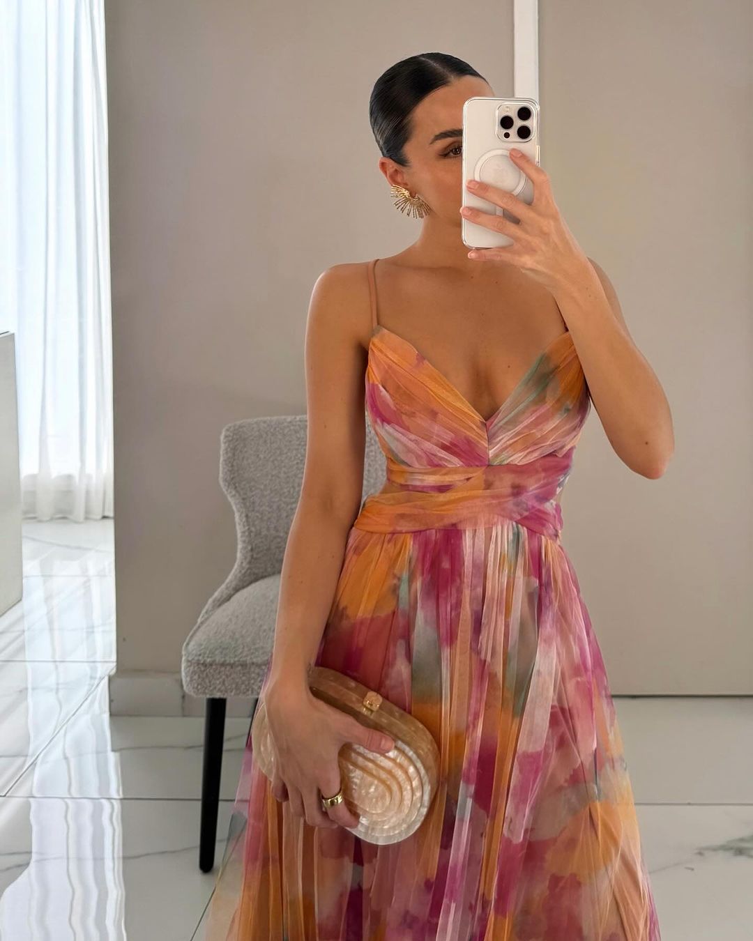 Giselle – La Robe Maxi Florale Enchanteresse