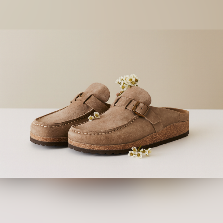 Retro slip-on flade sko