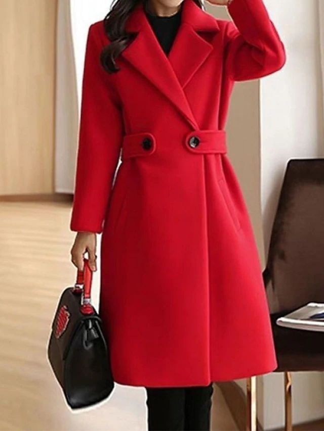 Manteau Ashley Long En Laine