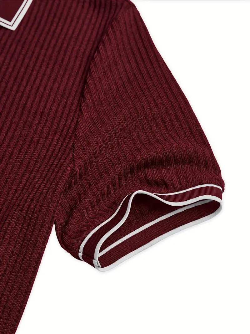 Avabloomly™ | Polo élégant à manches courtes