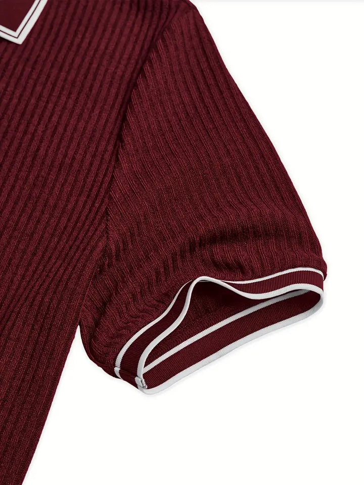 Avabloomly™ | Polo élégant à manches courtes