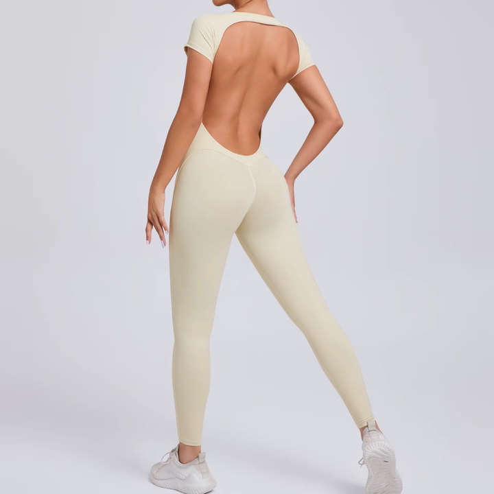 ActiveFlex Open-Back Sport Jumpsuit