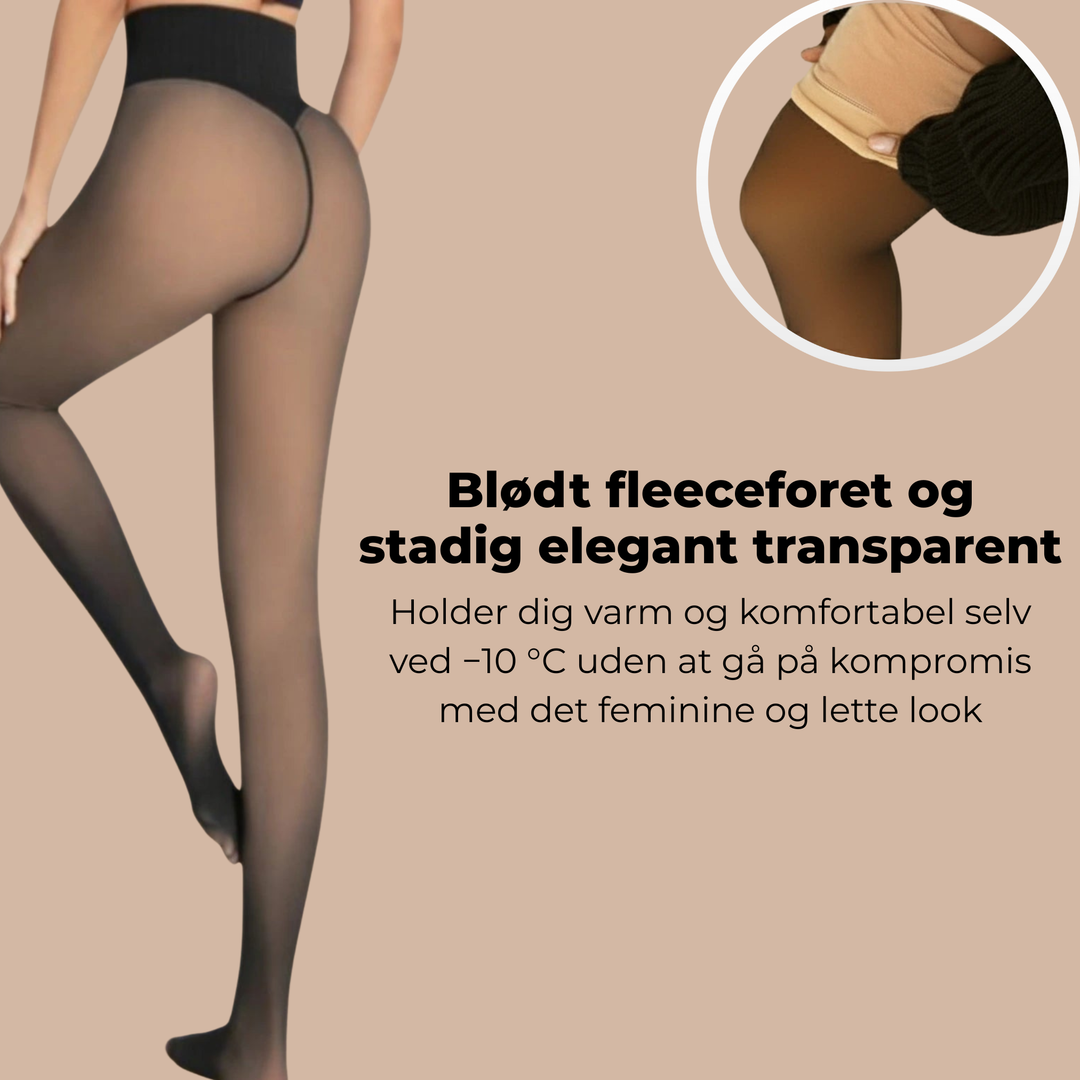 Freya Tights™ - Fleecelined shaping strømpebukser til vinter