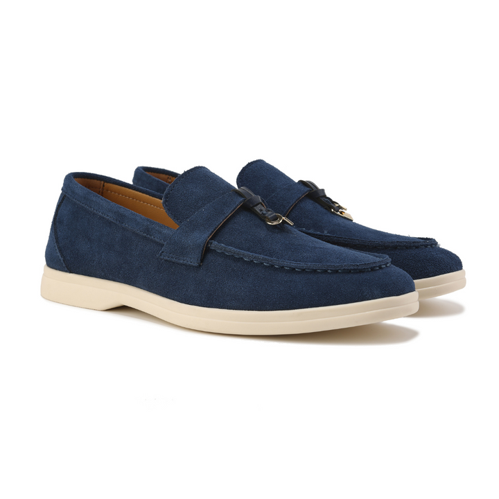 Avabloomly™ | Mocassins en daim Old Money