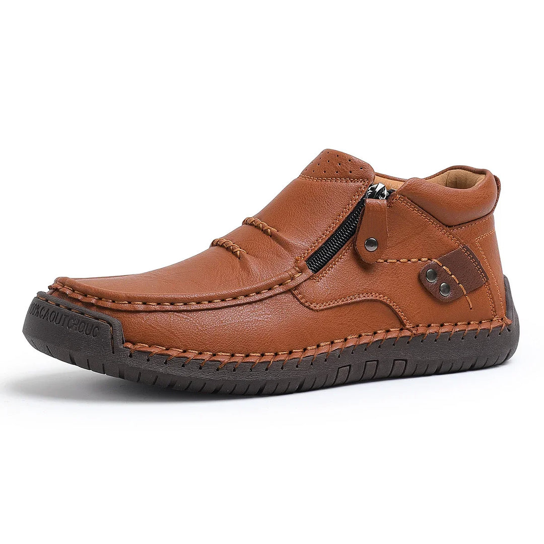 Barton™ • Chaussures en cuir faites à la main, alliant confort et caractère