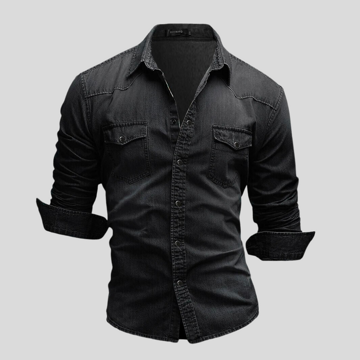 Avabloomly™ - Chemise en denim au style moderne