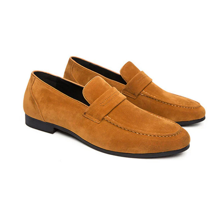 Avabloomly™ | Mocassins à brides en daim