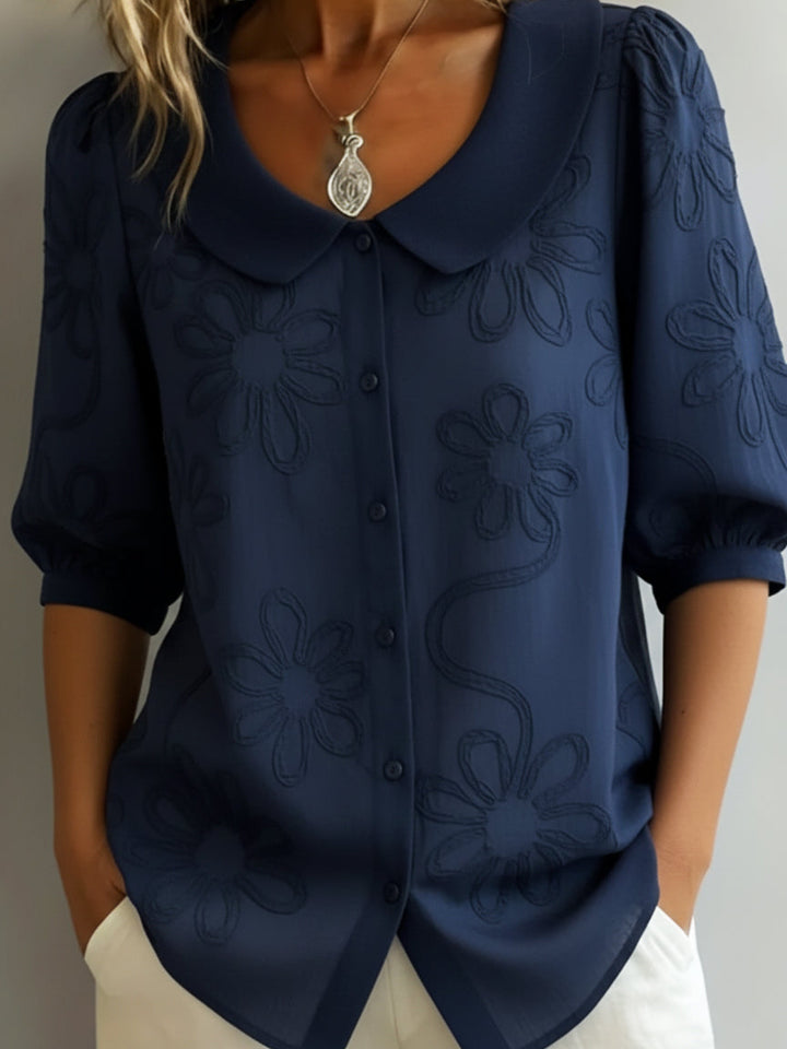 Avabloomly™ — Blouse légère florale élégance naturelle