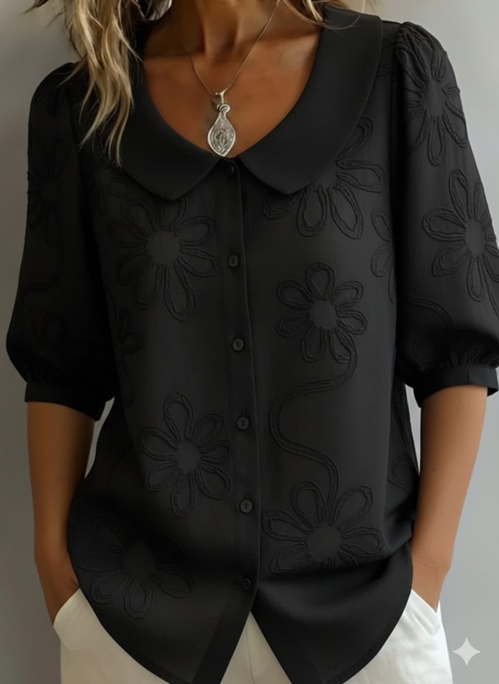 Avabloomly™ — Blouse légère florale élégance naturelle
