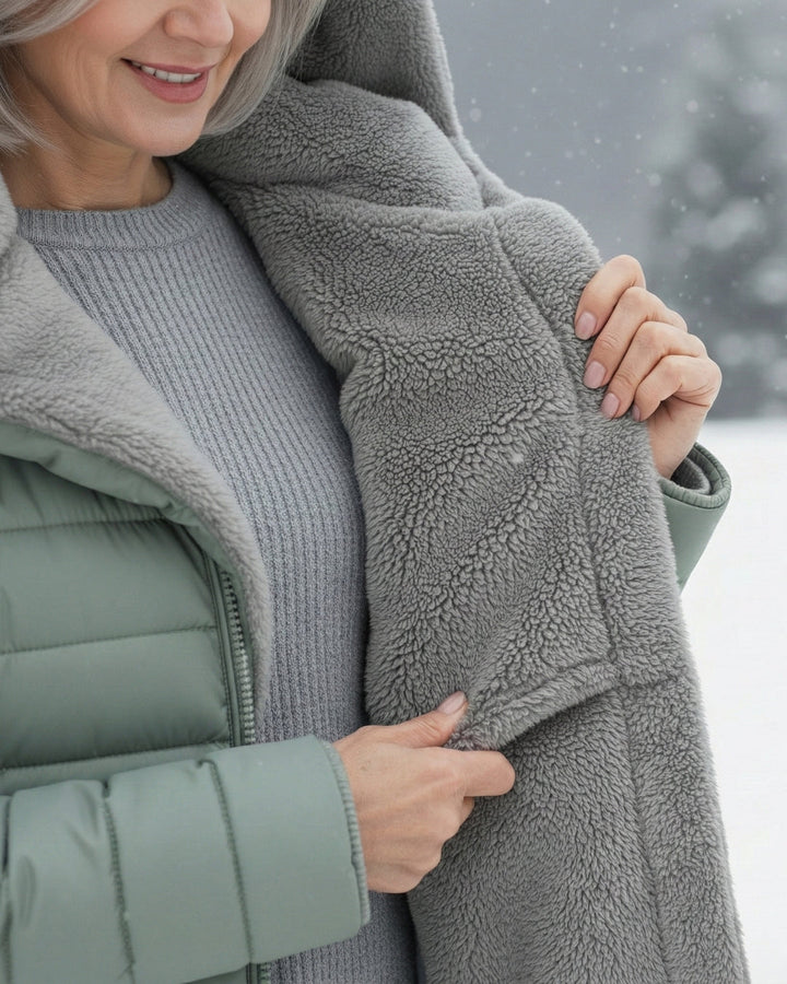 Manteau Maddy Matelassé Doublée En Polaire