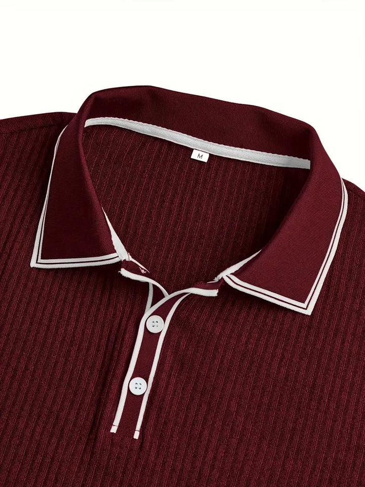 Avabloomly™ | Polo élégant à manches courtes