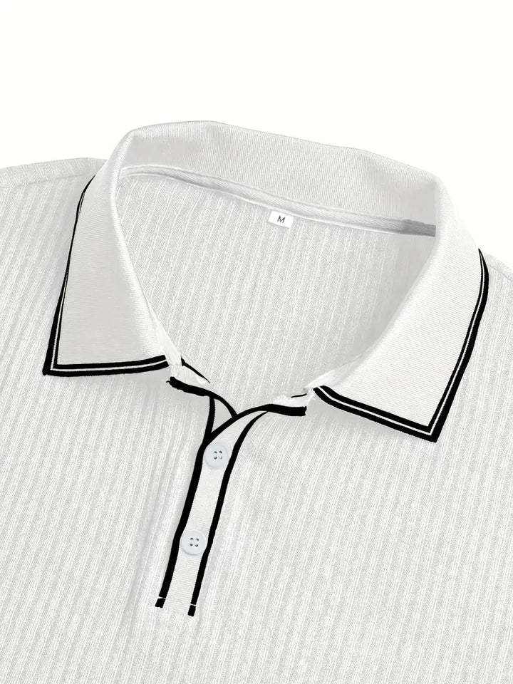 Avabloomly™ | Polo élégant à manches courtes