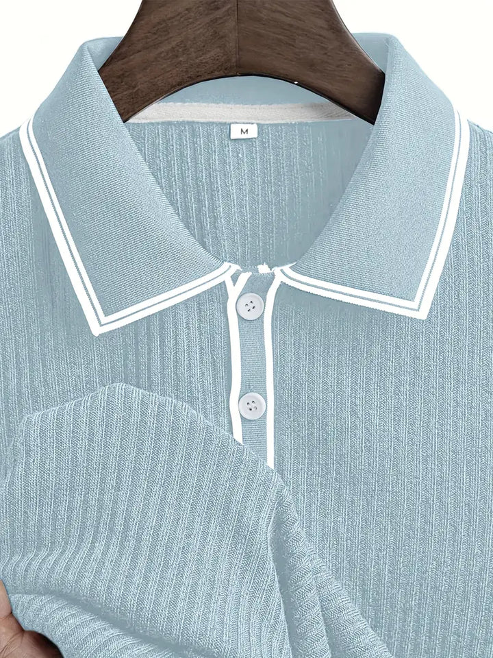 Avabloomly™ | Polo élégant à manches courtes