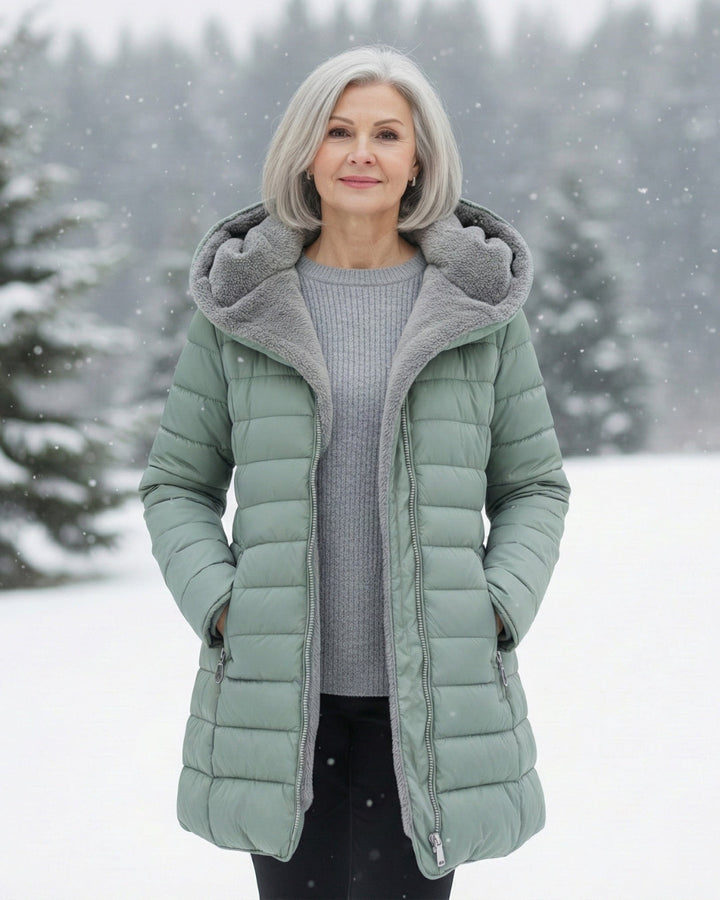 Manteau Maddy Matelassé Doublée En Polaire