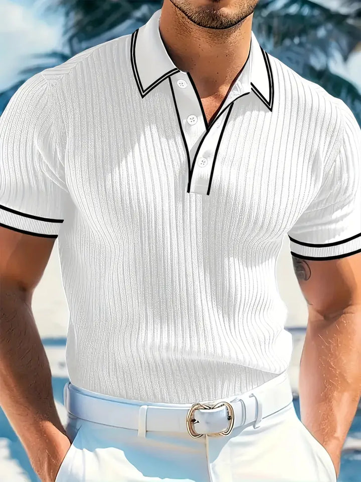 Avabloomly™ | Polo élégant à manches courtes