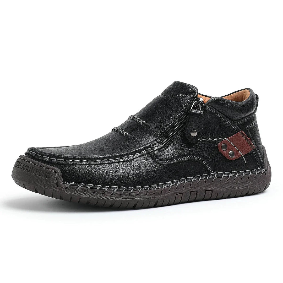 Barton™ • Chaussures en cuir faites à la main, alliant confort et caractère