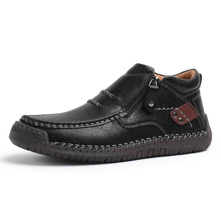 Barton™ • Chaussures en cuir faites à la main, alliant confort et caractère