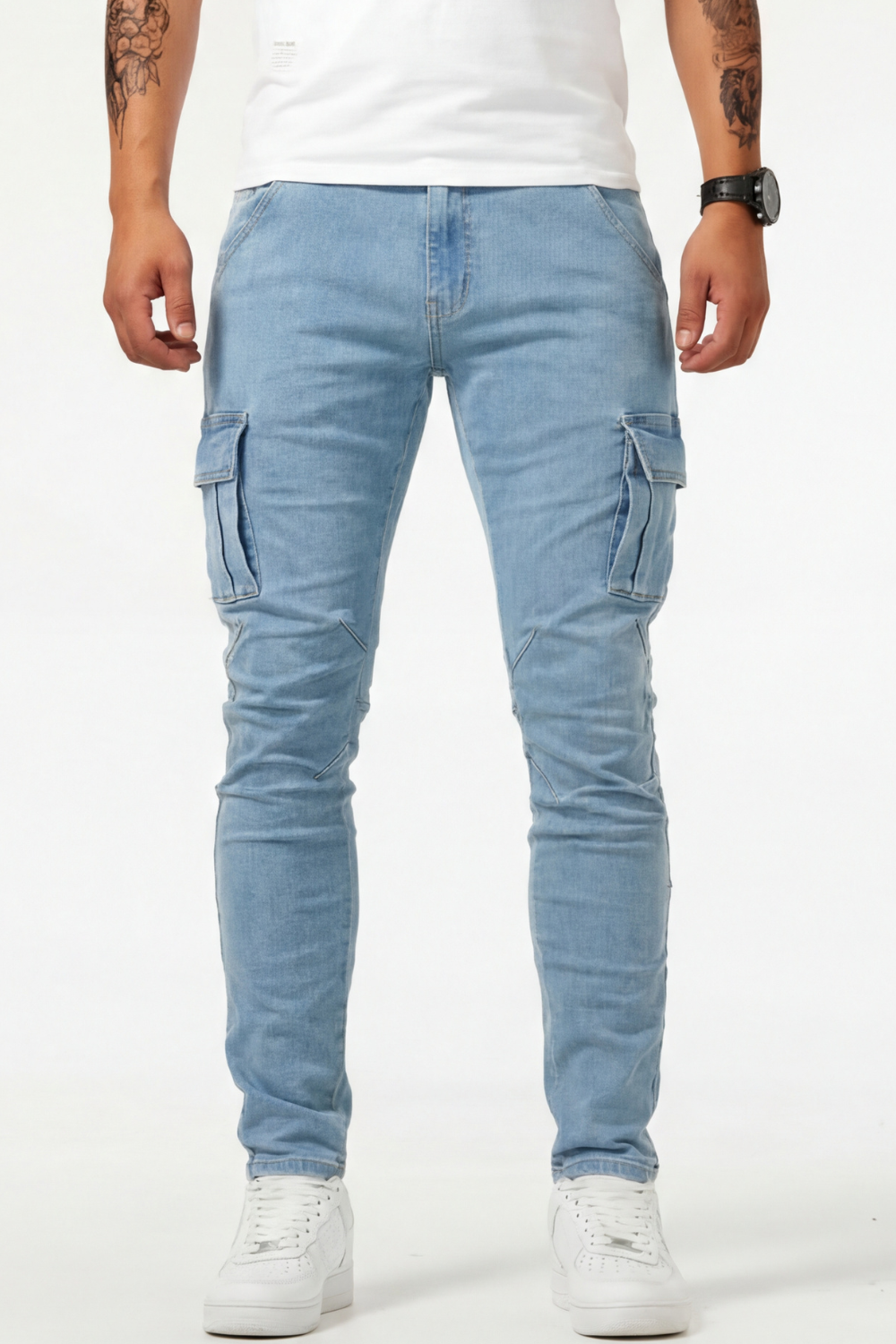 Sommerfeld | Elastische Cargo Jeans für Herren