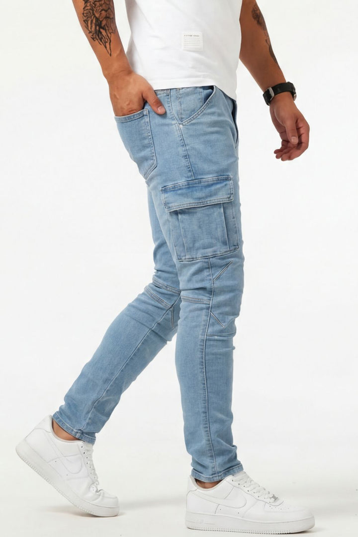 Sommerfeld | Elastische Cargo Jeans für Herren