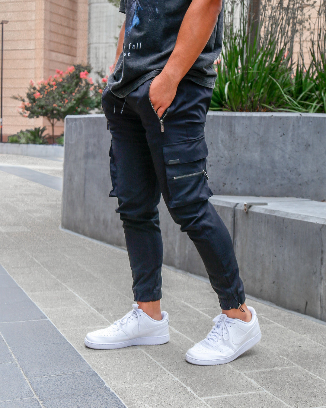 Sommerfeld | Schwarze Cargo-Hose