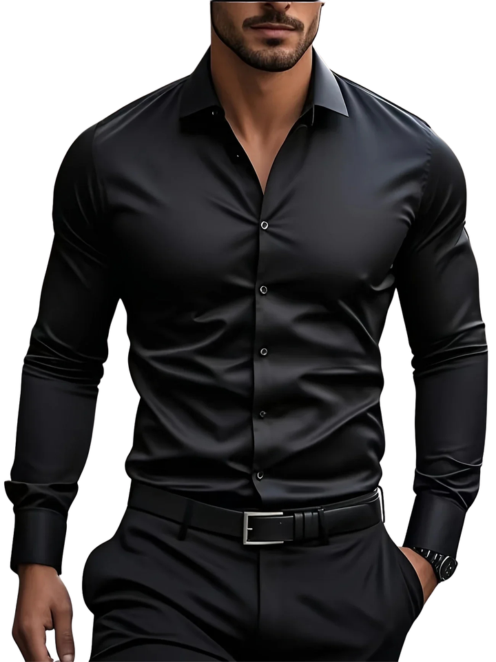 Avabloomly™ | Chemise élégante à manches longues avec boutons