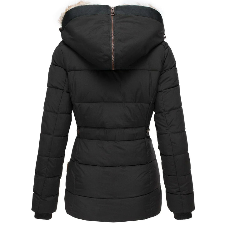 Avabloomly™ | Manteau d'hiver chaud avec doublure en fourrure