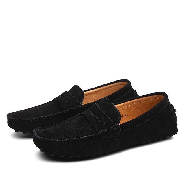 Avabloomly™ | Mocassins Marina en daim