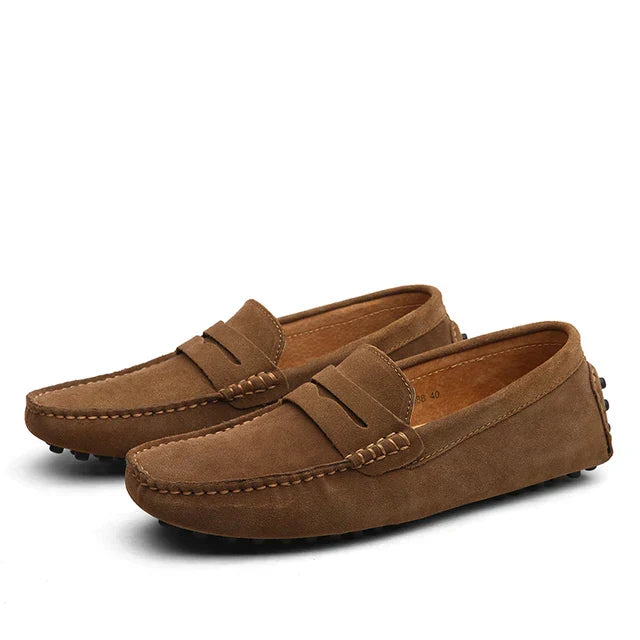 Avabloomly™ | Mocassins Marina en daim