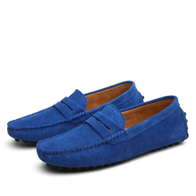 Avabloomly™ | Mocassins Marina en daim