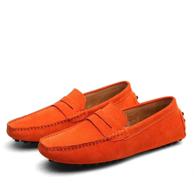 Avabloomly™ | Mocassins Marina en daim
