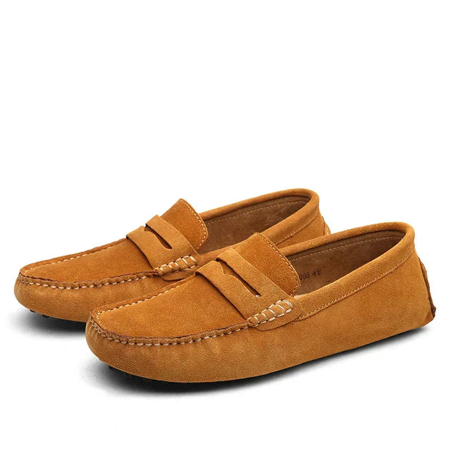 Avabloomly™ | Mocassins Marina en daim