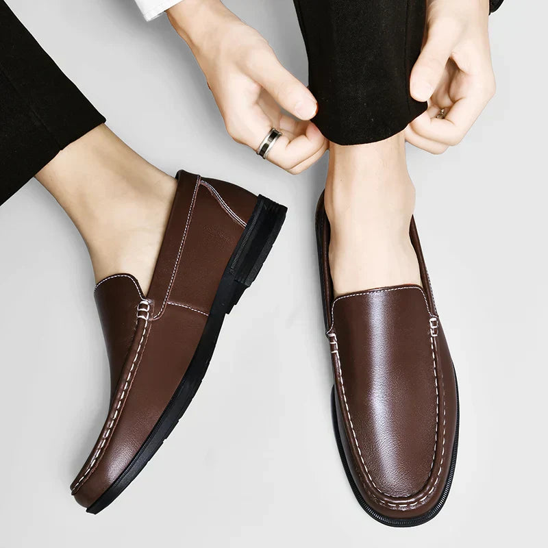 Avabloomly | Premium Lederhalbschuhe für Herren