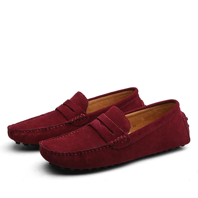 Avabloomly™ | Mocassins Marina en daim