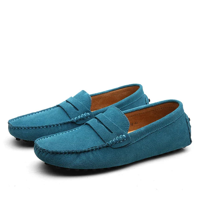 Avabloomly™ | Mocassins Marina en daim