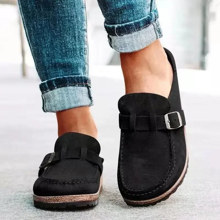 Retro slip-on flade sko
