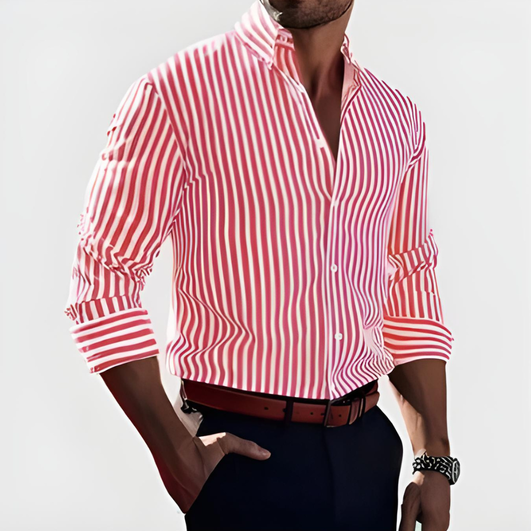 Avabloomly™ - Chemise Confidence à rayures