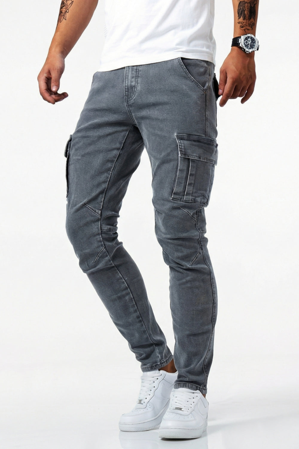 Sommerfeld | Elastische Cargo Jeans für Herren